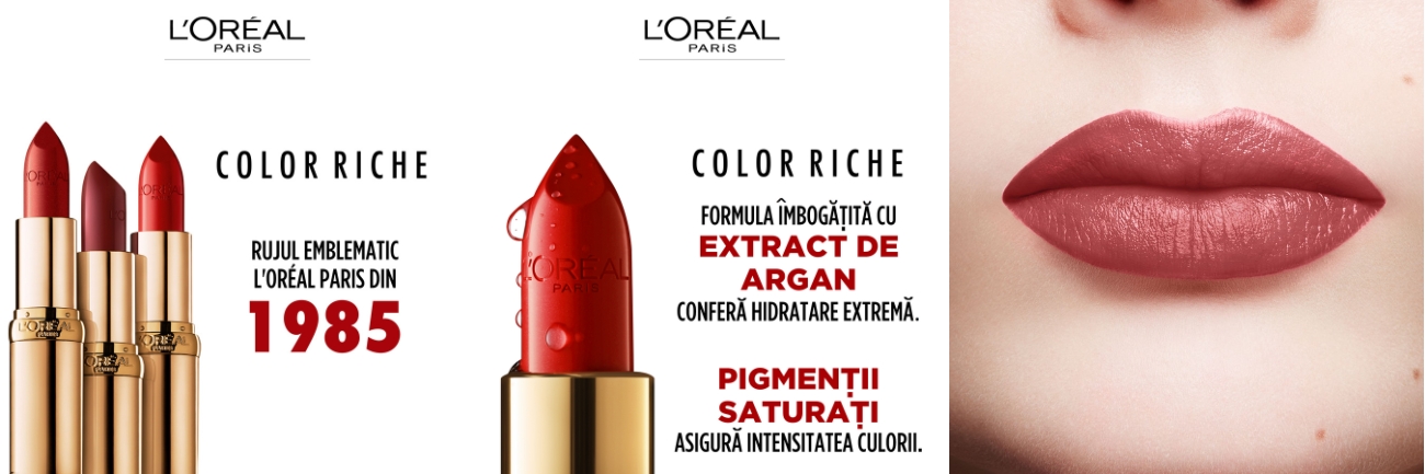 Ruj satinat Color Riche, 110 Made in Paris